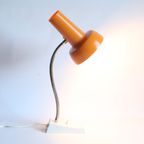 Oranje Bureaulamp Sis Leuchten 838, Duitsland 1960S thumbnail 2