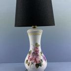 Italiaanse Tafellamp, Bureaulamp, Sfeerlamp Met Bloemen Motief thumbnail 5