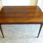 Prachtige Wenge Houten Brutalist Eettafel thumbnail 18