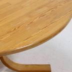 Extendable Rainer Daumiller Pine Dining Table For Hirtshal Sawmill 1970S thumbnail 6