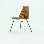 Rare Model 218 Slat Chair By Rohé Noordwolde The Netherlands 1961 thumbnail 3