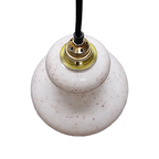 Vintage Hanglamp Met Glazen Opaline Kap thumbnail 5