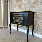 Queen Anne Dressoir/ Handbeschilderde Kastje thumbnail 4