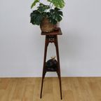Vintage Bijzettafeltje Plantentafeltje Tafeltje Tafel Pied De Stalle 803 thumbnail 2