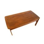 Grote Vintage Teakhouten Salontafel Gemaakt In De Jaren '60 thumbnail 6