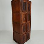 Antieke Eikenhouten Archiefkast – Ca. 1900–1920 thumbnail 2