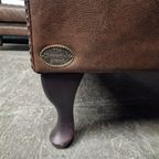 Acme Classic Chesterfield Bank – Vintage Bruin, Leer thumbnail 3