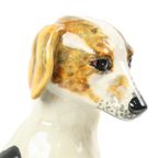 Vintage Honden Beeld Sculptuur Craquelé Keramiek Italy 31Cm thumbnail 14