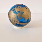 Vintage Spaarpot Globe Spaarpotje Wereldbol thumbnail 6