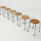 4 X Industrial Stool Dutch Design 1960s thumbnail 7