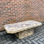 Italiaanse Marmeren Salontafel / Italian Marble Coffee Table thumbnail 2