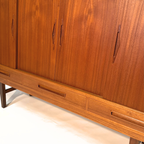 Restored Vintage Mid-century Danish Highboard thumbnail 3