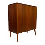 Vintage Kastje Compact Dressoir Jaren 60 Teak Fineer Zweden thumbnail 4