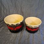 Bay Keramik - Set Van 2 Bloempotten thumbnail 3