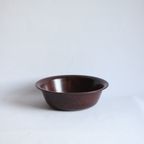 Ribbed Bakelite Bowl By Btki Gent, Belgium 1930S thumbnail 8