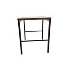 Bijzettafel - Stijl Van Pastoe - Bijzettafel - Fineer - Metaal - Holland - 1960S thumbnail 4