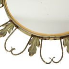 Vintage Fish Eye Convex Spiegel Sunburst Heksenspiegel Deknudt 46Cm thumbnail 10
