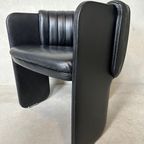 2X Vintage Design Leather Club Chair – Poltrona Frau thumbnail 17