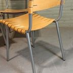 Set Van 5 Vintage Ruud Jan Kokke Stoelen Eetkamerstoelen thumbnail 9