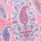 Antieke 19e Eeuwse Perzische Kalamkari/kalmikara Paisley Sjaal thumbnail 10