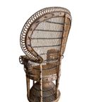 Vintage Peacock Chair / Pauwenstoel Emmanuelle thumbnail 9