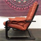 2 Vintage Cognac Leren Coja Culemborg Fauteuils (Mid Century Modern) Vintage Design Relaxing Chairs thumbnail 7