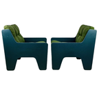 Modernistische Jaren 60 Lounge Fauteuils thumbnail 3
