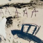 Jean Michel Basquiat, Old Cars 1981, Licensed By Altestar Ny thumbnail 8