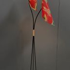 Red Double Shades 1950S Floor Lamp thumbnail 8