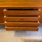 Vintage Deens Dressoir Bramin Teak Midcentury Sideboard thumbnail 10