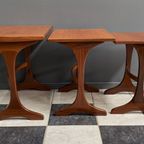 G-Plan Teak Nesting Set 1960S From The Fresco Series By Victor Wilkins thumbnail 7