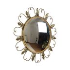 Vintage Fish Eye Convex Spiegel Sunburst Heksenspiegel Deknudt 46Cm thumbnail 8