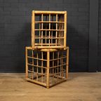 Set Vintage Sidetables Rattan & Bamboo thumbnail 11