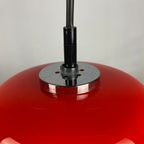 1 Of 2 Orange Glass Pendant Light By Peill And Putzler 1960 thumbnail 6