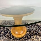 Spectaculaire Houten Eettafel Uit Italie, 1960'S thumbnail 14