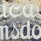 Antiek Emaille Reclamebord Cacao Bensdorp 1900 thumbnail 7