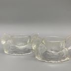 Set Vintage Persglas Eierdopjes Kip 2 Stuks thumbnail 4