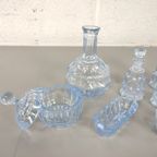 Blauw Persglas Kaptafel Setje thumbnail 5