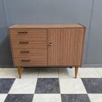 1970S Brown Sideboard Cabinet thumbnail 4