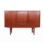 Ew Bach Teak Highboard, Jaren 60 thumbnail 2