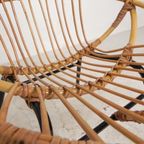 Set Van 2 Rotan, Bamboe Kinder Stoelen Rohe Noordwolde, Jaren 50 thumbnail 17