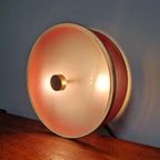 Hublot Plafondlamp, Lunel (frankrijk), Jaren 50 thumbnail 5