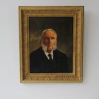 Prachtig Gentleman'S Portret K.Perkis Van 1938 thumbnail 2