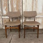 Set Vintage Stoelen. Mahjongg Holland. Dutch Design. thumbnail 4