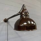 Vroege Rademacher Wandlamp Met Grote Emaille Kap thumbnail 16