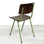 Vintage Marko Stoelen, Groen Opnieuw Gepoedercoat Frame. thumbnail 3