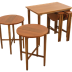 Set Nesting Tables Bijzettafels Mimiset Poul Hundevad Vintage thumbnail 12
