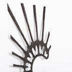 1980’s Sculptural Brutalist Door Fixture/wall Sculpture / Wanddecoratie / Muurdecoratie thumbnail 5