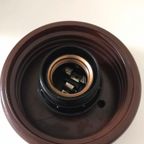 Vintage Glazen Bol Plafonnière / Plafondlamp thumbnail 6