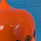 Vintage Oranje Hanglamp, Jaren '60, Deens Design Fog & Mørup thumbnail 2